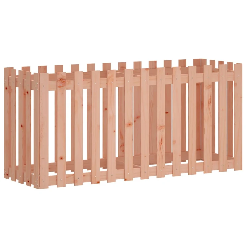 Arriate Elevado Jardín Valla Madera Maciza Douglas 150x50x70 Cm