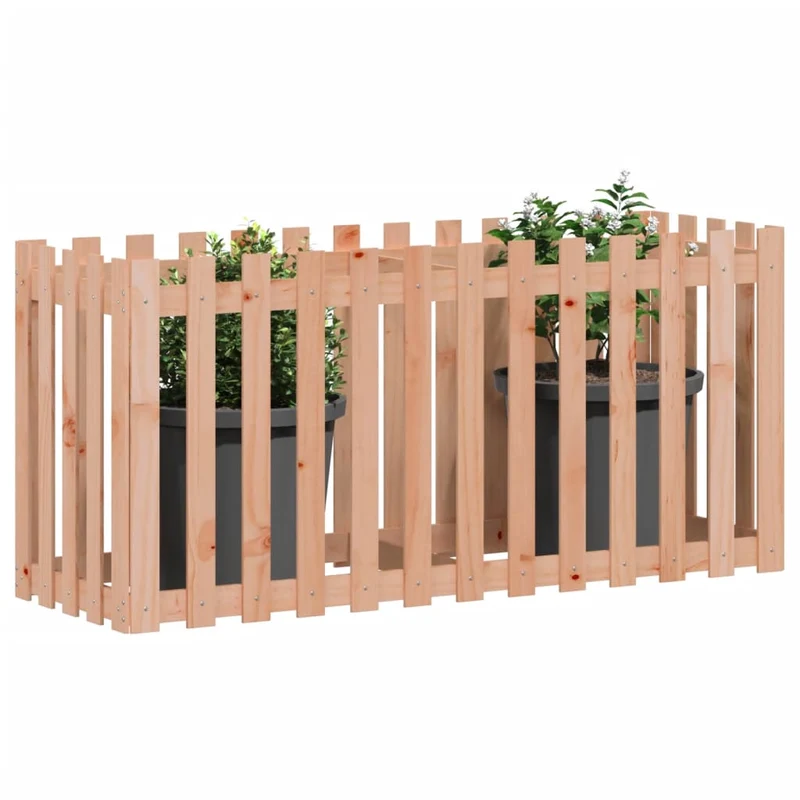 Arriate Elevado Jardín Valla Madera Maciza Douglas 150x50x70 Cm