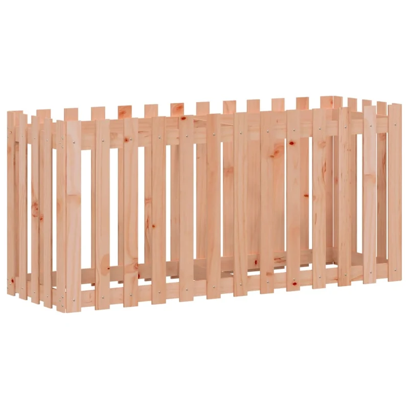 Arriate Elevado Jardín Valla Madera Maciza Douglas 150x50x70 Cm