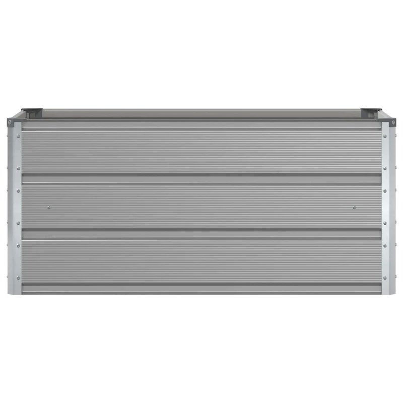 Jardinera Gris Claro 100 X 50 X 45 Cm Acero Galvanizado