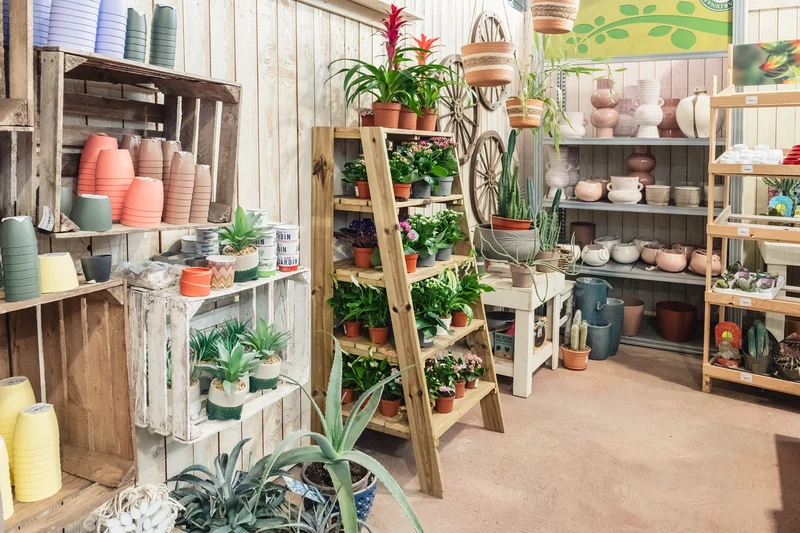 Estantería Expositor De Madera Para Plantas Marion Hortalia