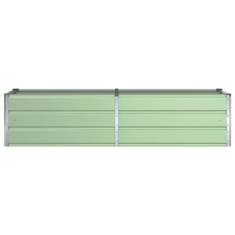 Jardinera Verde Pastel 195 X 50 X 45 Cm Acero Galvanizado