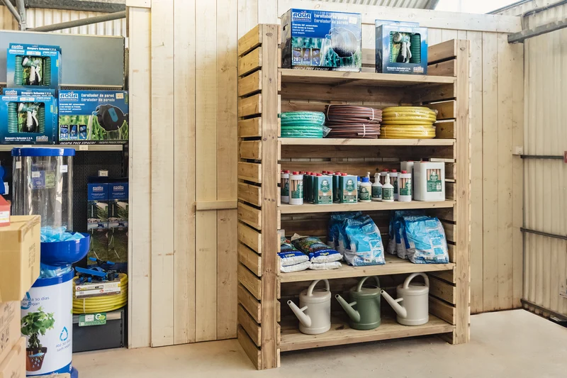 Estantería De Madera Para Plantas Maxima Hortalia