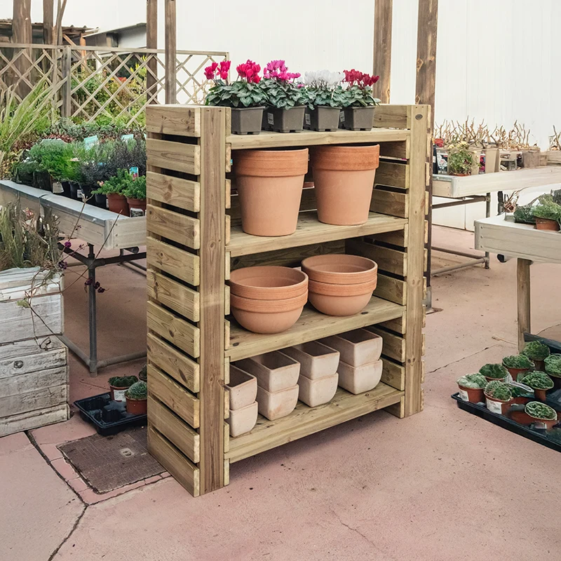 Estantería De Madera Para Plantas Augusta Hortalia