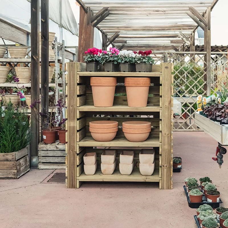 Estantería De Madera Para Plantas Augusta Hortalia