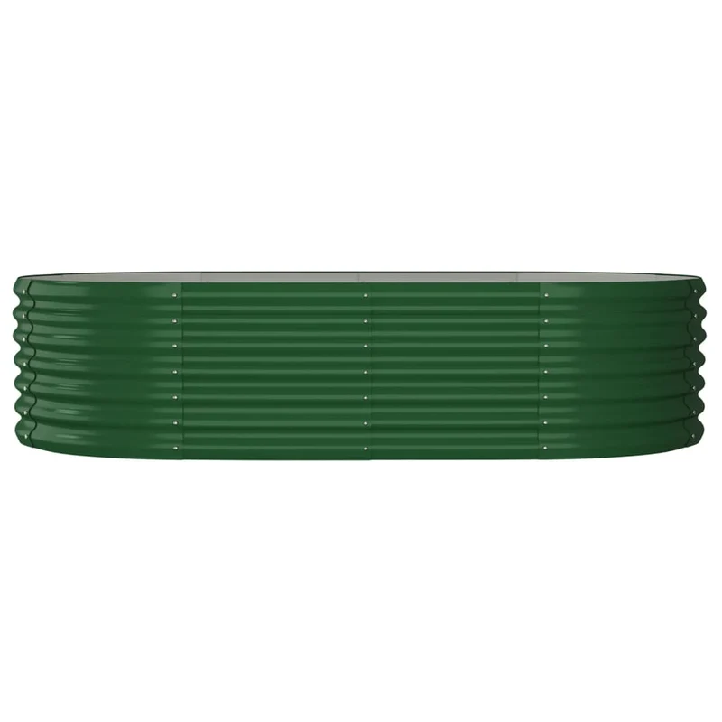 Jardinera Arriate Acero Galvanizado Verde 152x80x36 Cm