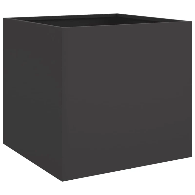 Jardinera Acero Negro 49x47x46 Cm