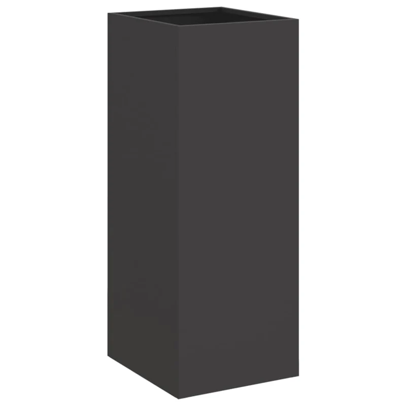Jardinera Acero Negro 32x29x75 Cm