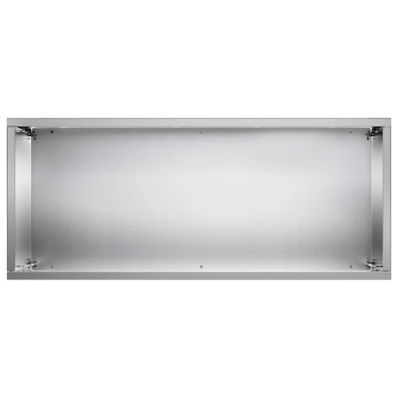 Macetero De Jardín Plateado 40 X 20 X 75 Cm Acero Galvanizado