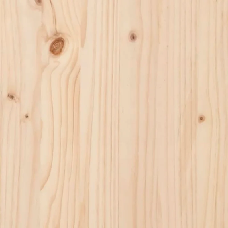 Jardinera De Madera Maciza De Pino 78x78x27 Cm