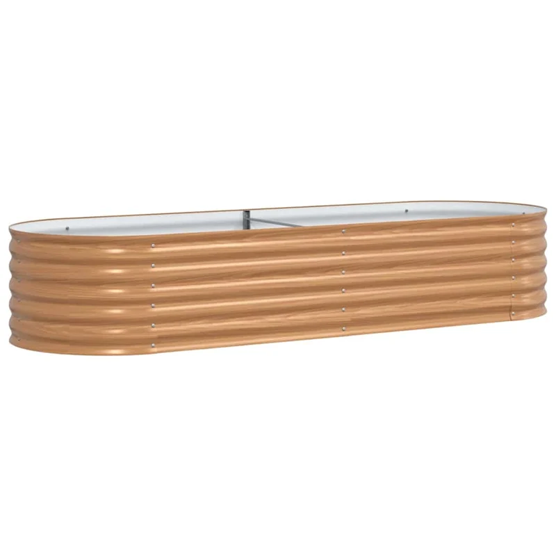 Cama Elevada Marrón 240 X 80 X 44 Cm Acero