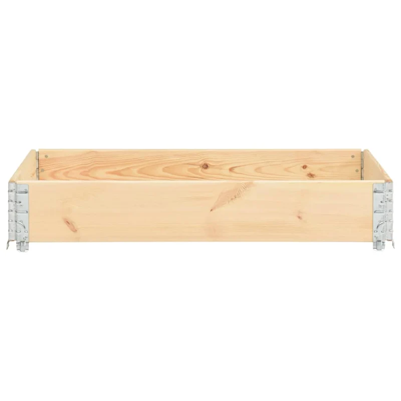 Arriate De Madera Maciza De Pino 80x120 Cm