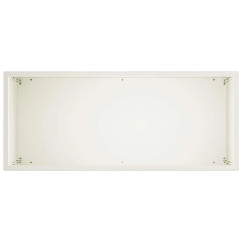 Macetero De Jardín 2 Uds. Blanco 50 X 20 X 75 Cm