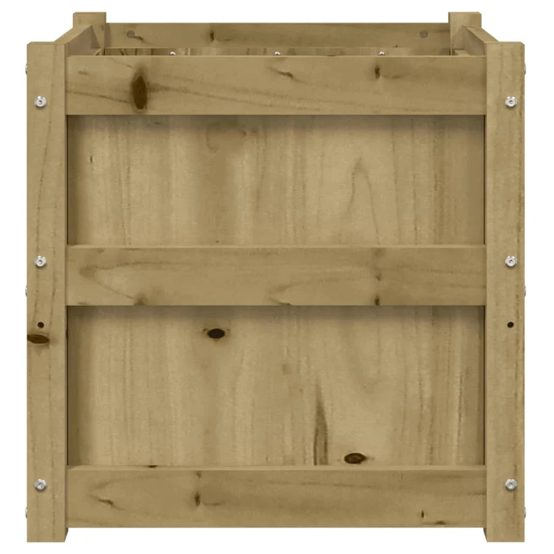 Jardineras De Exterior 2 Unidades Madera Impregnada De Pino