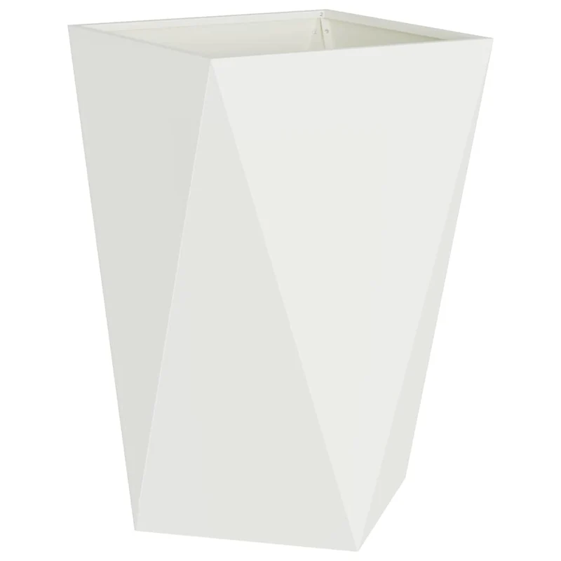 Jardinera 2 Uds. 50 X 50 X 75 Cm Acero