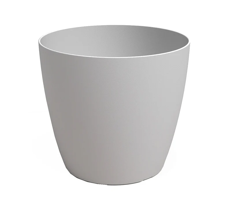 Artevasi Macetero De Plástico Mate San Remo Gris 30cm