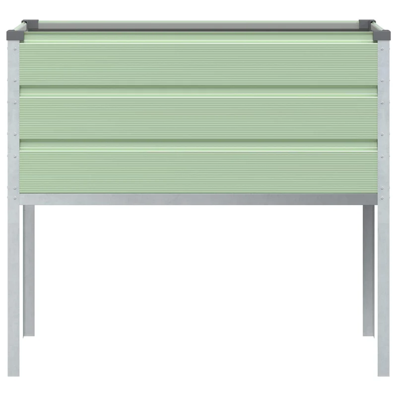 Jardinera Verde Pastel 100 X 45 X 90 Cm Acero Galvanizado