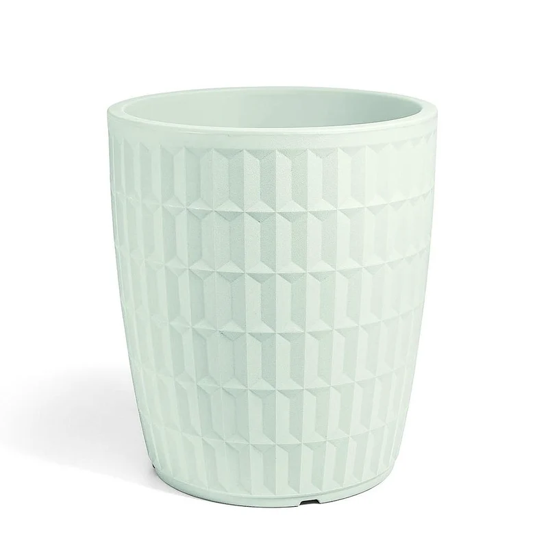 Veca Macetero Plástico Tyle Blanco 80cm