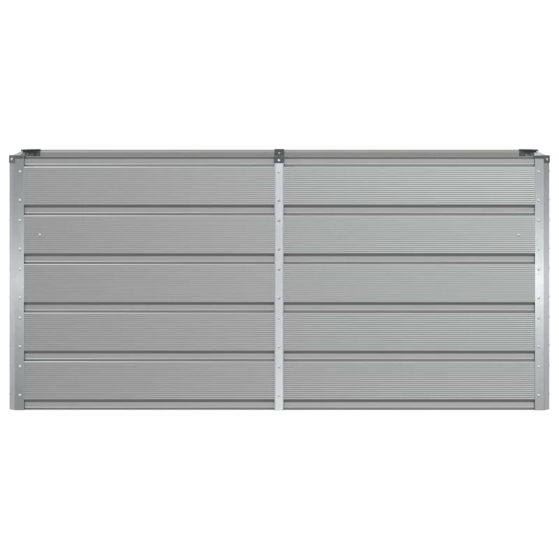 Jardinera Gris Claro 160 X 40 X 75 Cm Acero