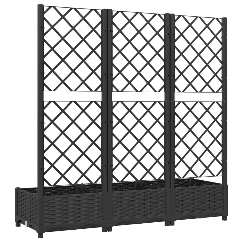 Jardín Negro 120 X 40 X 121,5 Cm