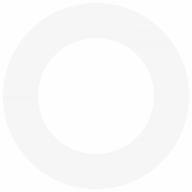 Adecuado Para Anillos De Árbol Plano 5 Uds. Ø50/80 Cm Acero