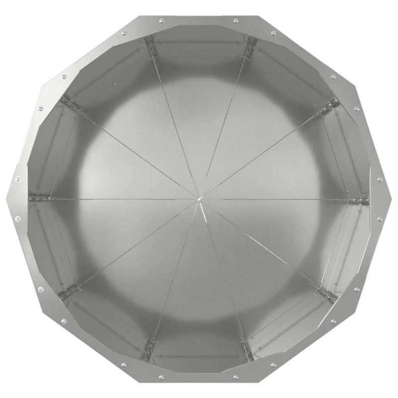 Jardinera Plateado 60 X 60 X 50 Cm Acero Galvanizado