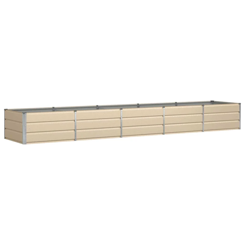 Jardinera Marfil 400 X 80 X 45 Cm Acero