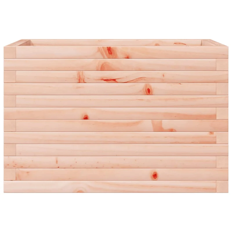 Jardinera Madera Maciza De Abeto Douglas 70x40x45,5 Cm