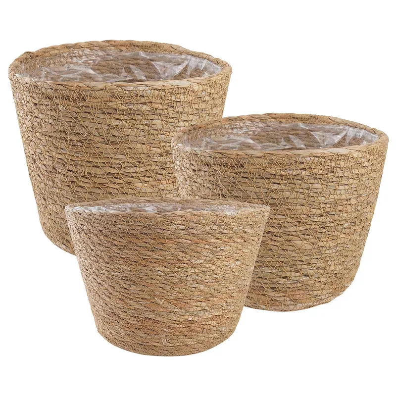 3 Uds. Natural Ø26 X 19 Cm 100% Hierba Marina
