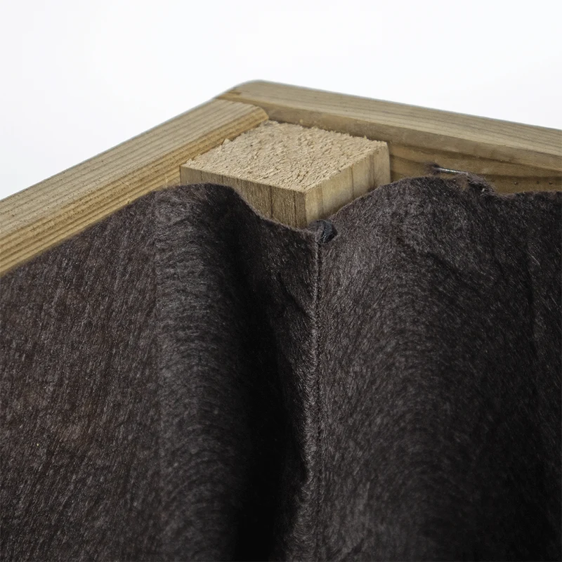 Jardinera De Madera Para Exterior 120x40x30 Cm Ghio Kd Hortalia