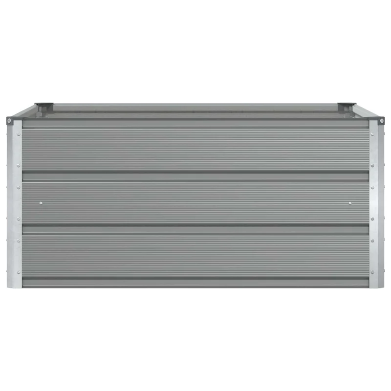 Jardinera Gris Claro 100 X 100 X 45 Cm Acero