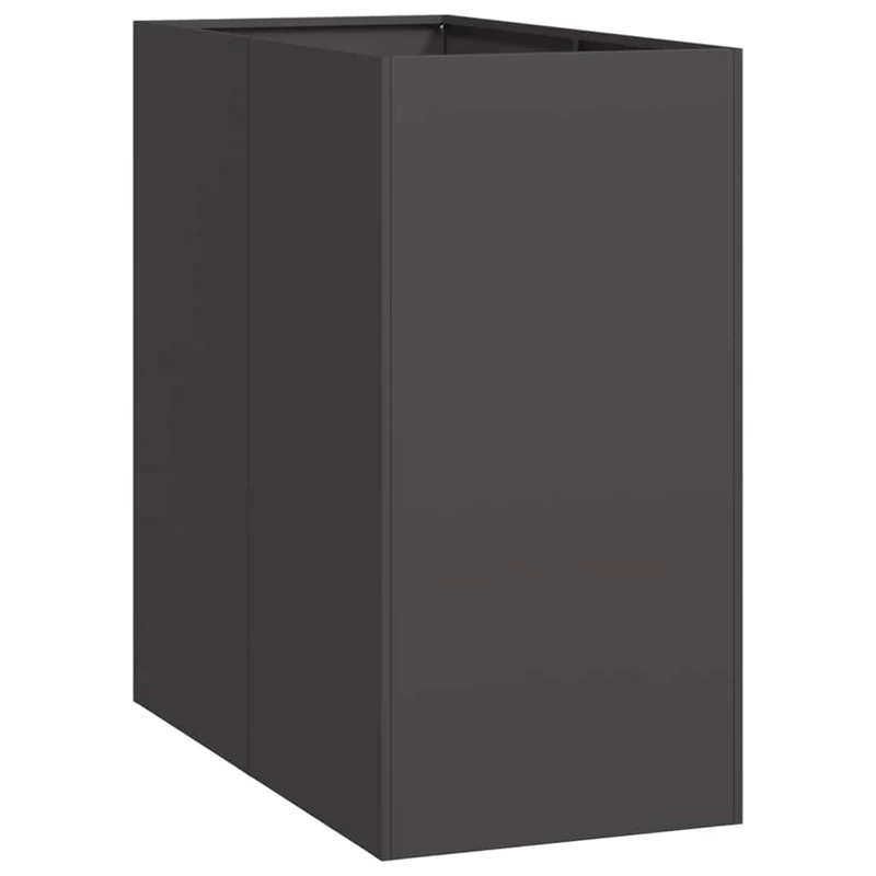 Jardinera Acero Negro 40x80x80 Cm