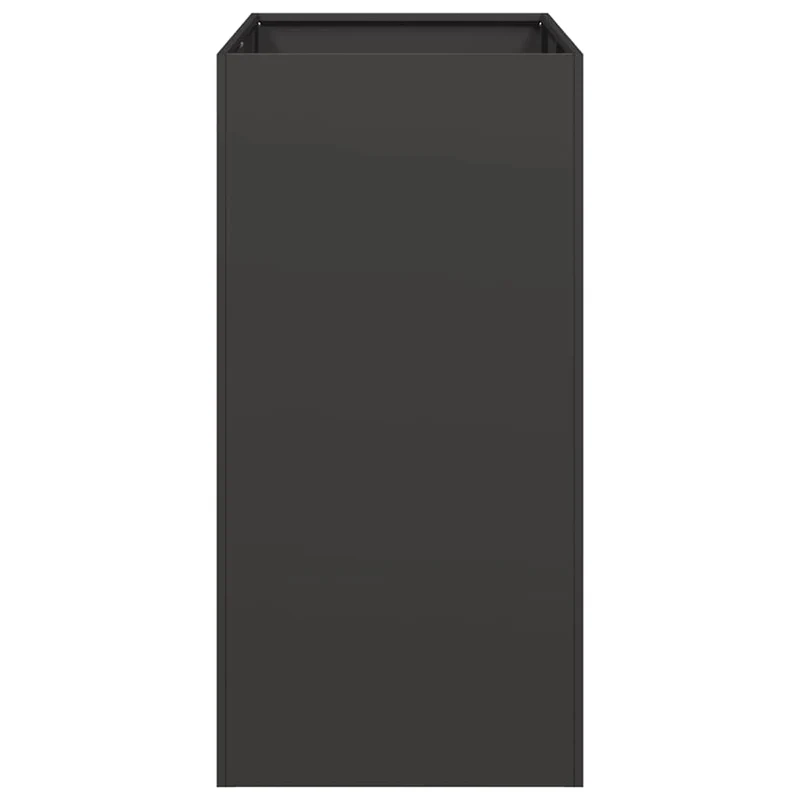 Jardinera Acero Negro 40x80x80 Cm