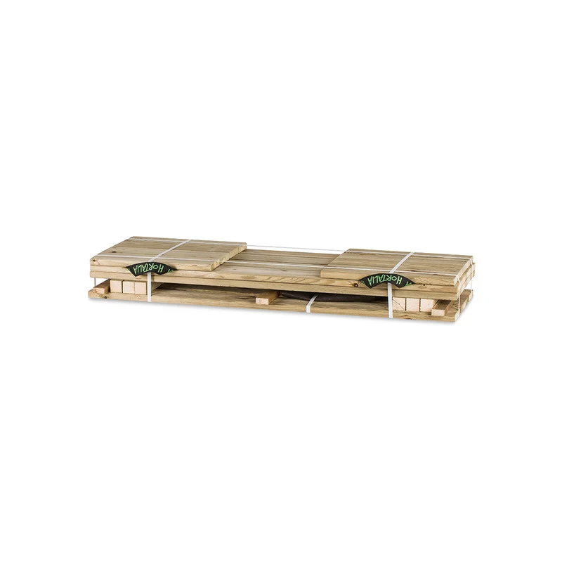 Jardinera De Madera Para Exterior 120x40x40 Cm Ghio Kd Hortalia