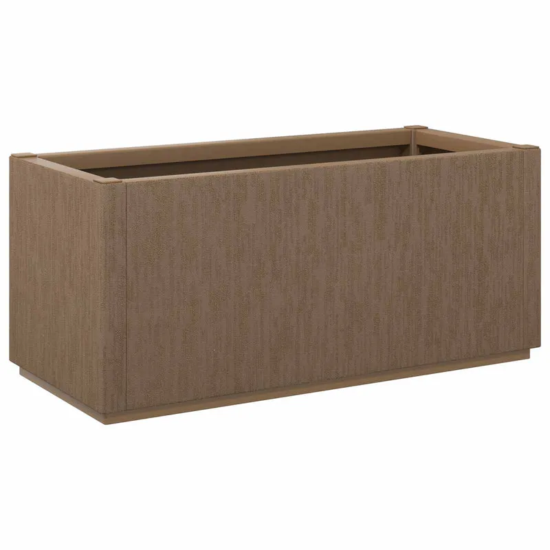 Caja De Flores De Jardín Marrón 80 X 36 X 35 Cm Pp