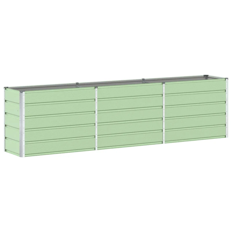 Jardinera Verde Pastel 290 X 50 X 75 Cm Acero Galvanizado