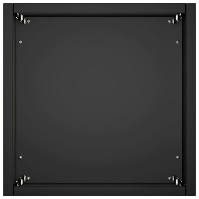 Macetero De Jardín 2 Uds. Negro 20 X 20 X 75 Cm