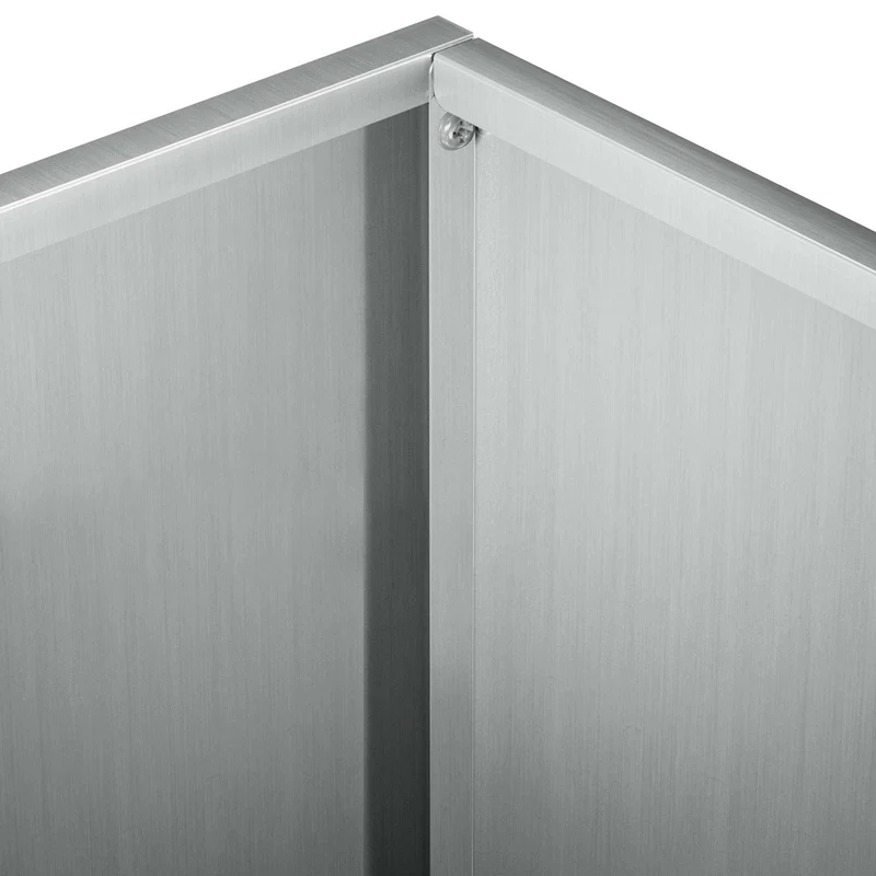 Macetero De Jardín Plateado 60 X 60 X 30 Cm Acero Galvanizado