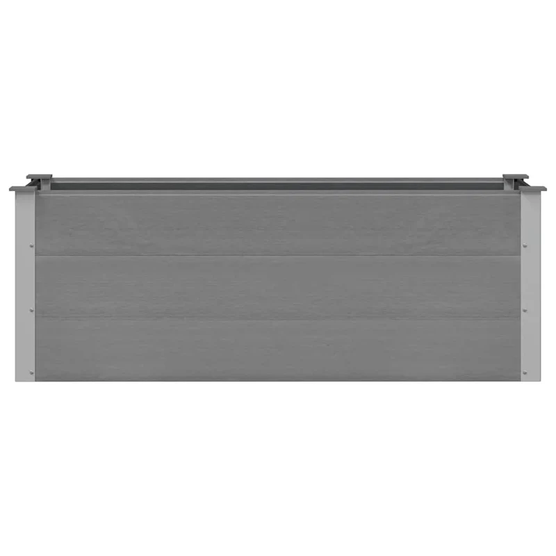 Arriate De Wpc Gris 150x50x54 Cm