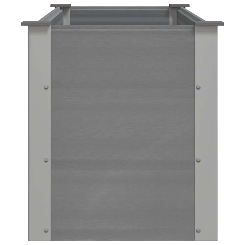 Arriate De Wpc Gris 150x50x54 Cm