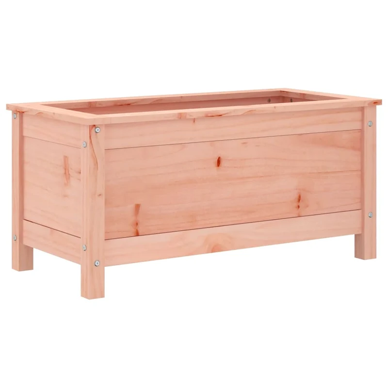 Jardinera Madera Maciza De Abeto Douglas 82,5x40x39 Cm