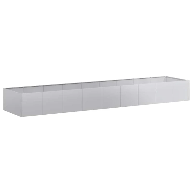 Jardinera De Acero Galvanizado 360x80x40 Cm