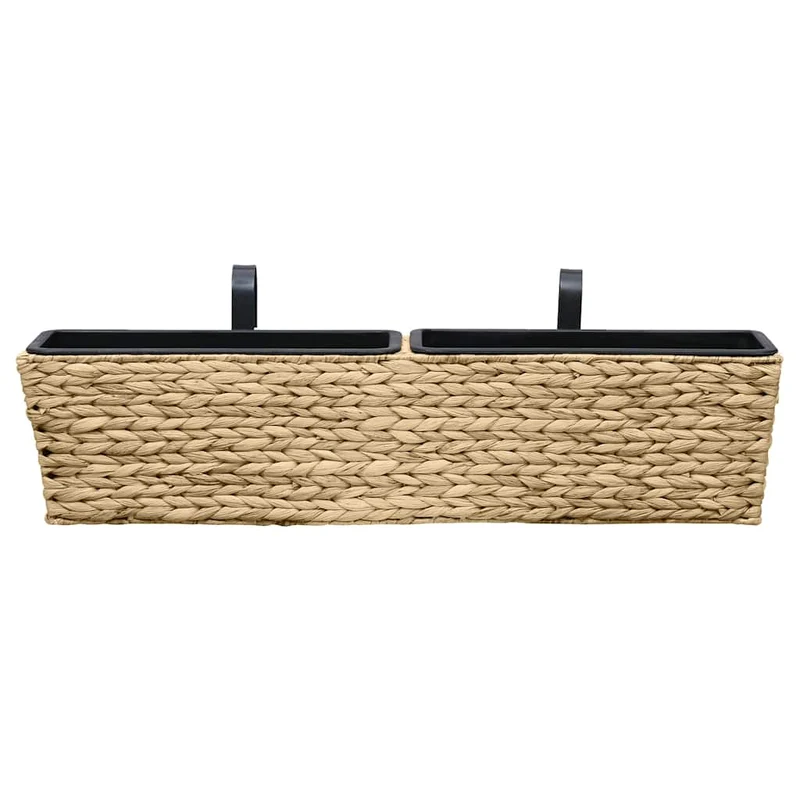 Conjunto De Jardineras 2 Unidades Jacinto De Agua