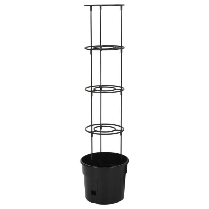 Macetero Para Tomates Polipropileno Antracita Ø29,5x115 Cm